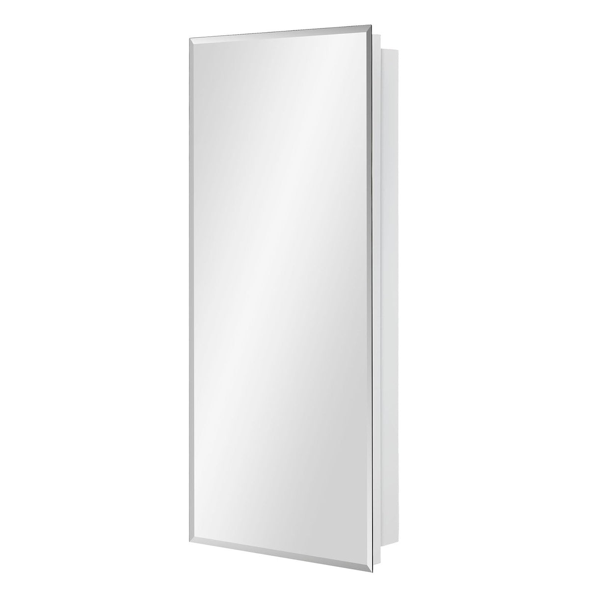 Bathroom Medicine Cabinet with Beveled Edge Mirrored Door 16 x 36 inch O753706