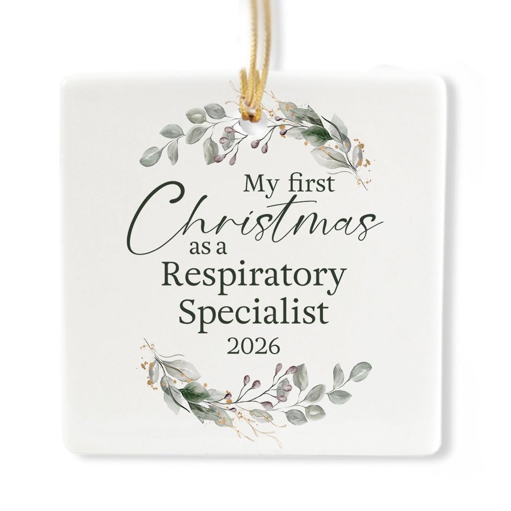 Ceramic 3-inch Square Ornament M325058