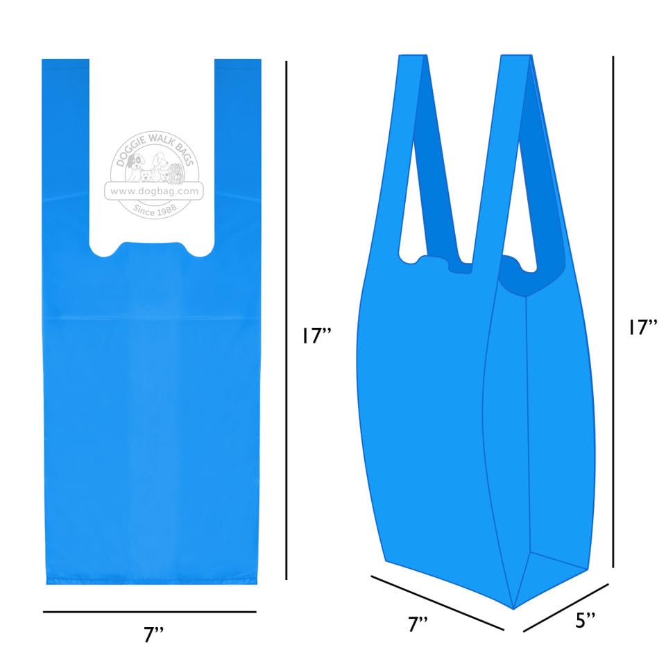 700 Tie-Handle Bags Blue K476619