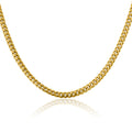 14K Yellow Gold Miami Cuban Chain Necklace T2372