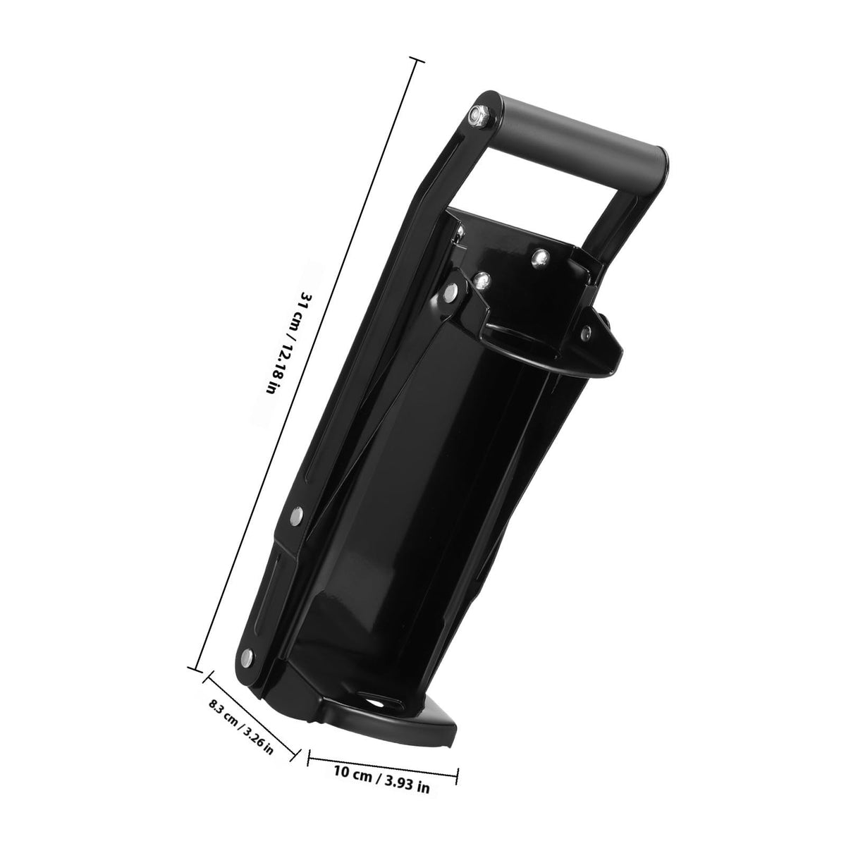 Wall Mounted Stainless Steel Can Crusher with Bottle Opener F795