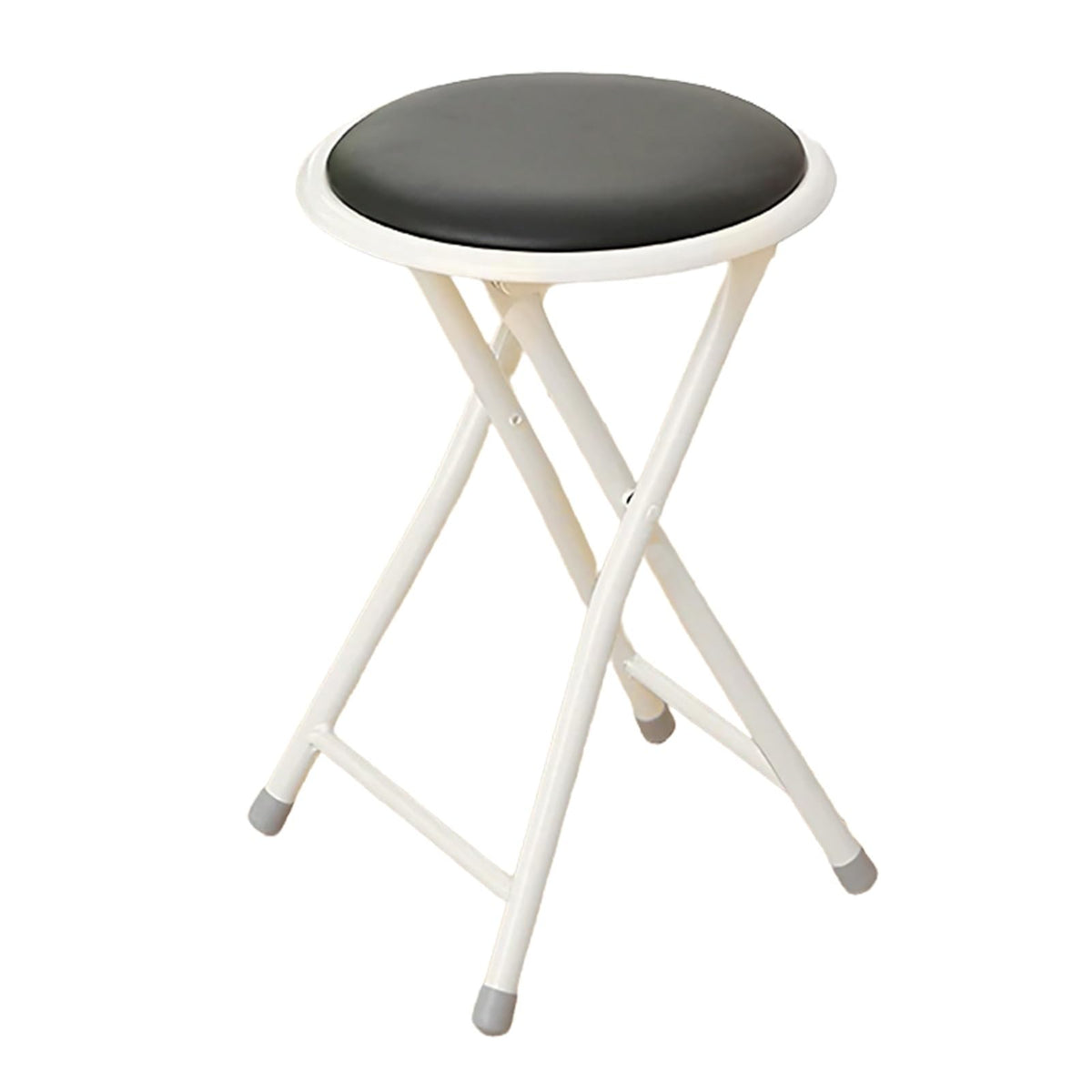 Portable Black Folding Bar Stool 18 Inch U294831