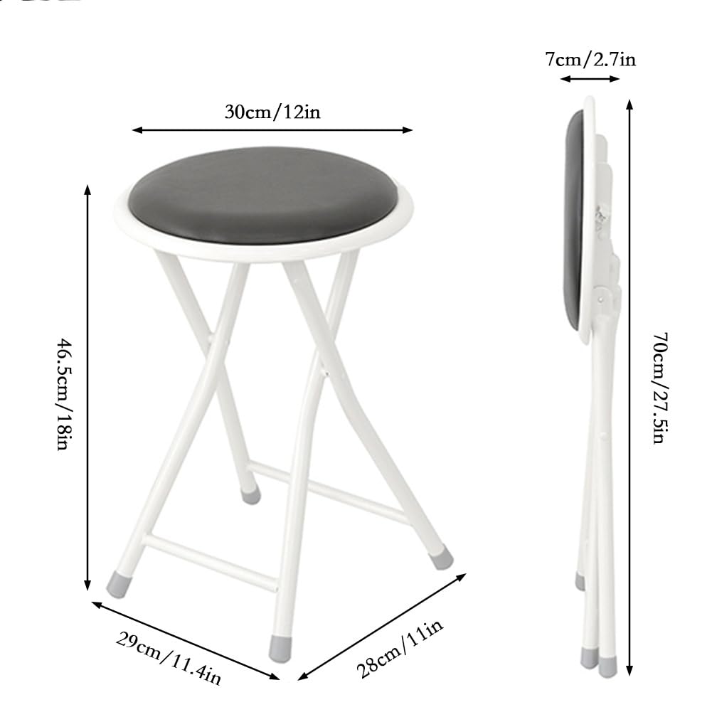 Black Folding Bar Stool A552320