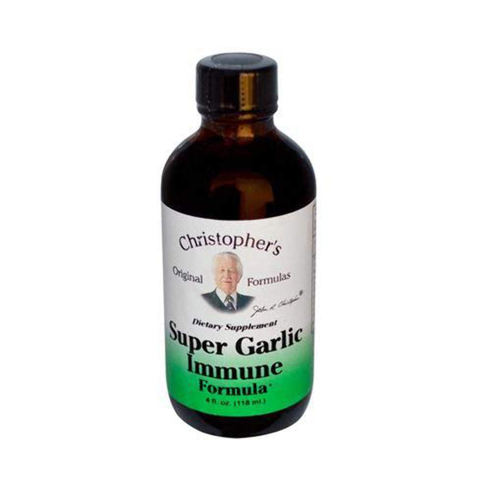 Super Garlic Immune Syrup 4 fl oz Herbal Blend V7425