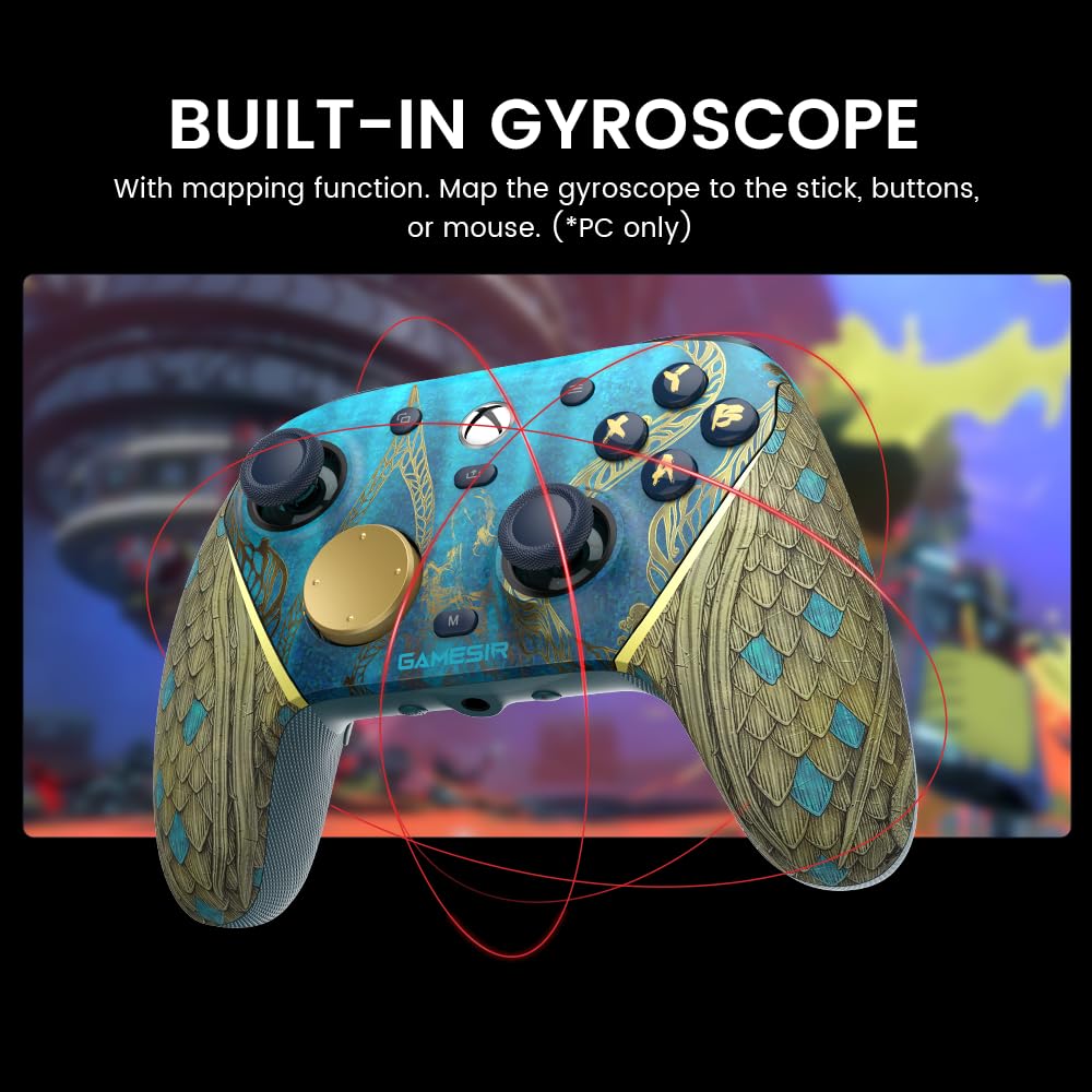 Wireless Gaming Controller with TMR Sticks, Hall Effect Analog Triggers R453410