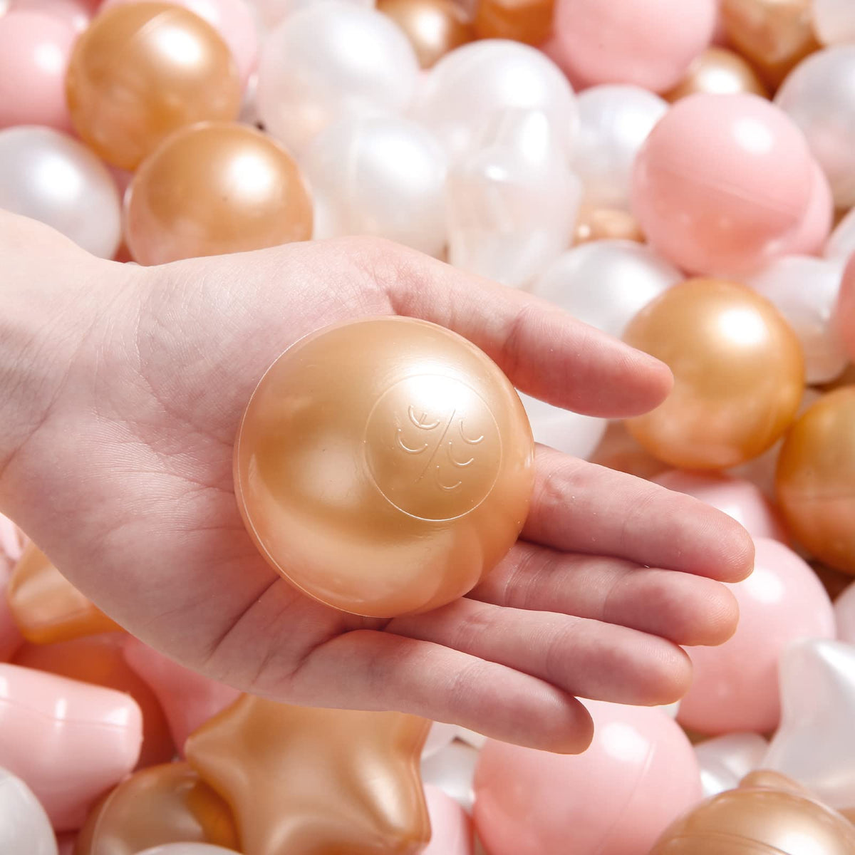 50 100 200 Count Star Ball Pit Balls Non-Toxic Plastic T279442
