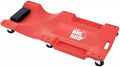 Rolling Garage Creeper with Padded Headrest and 6 Casters Q910