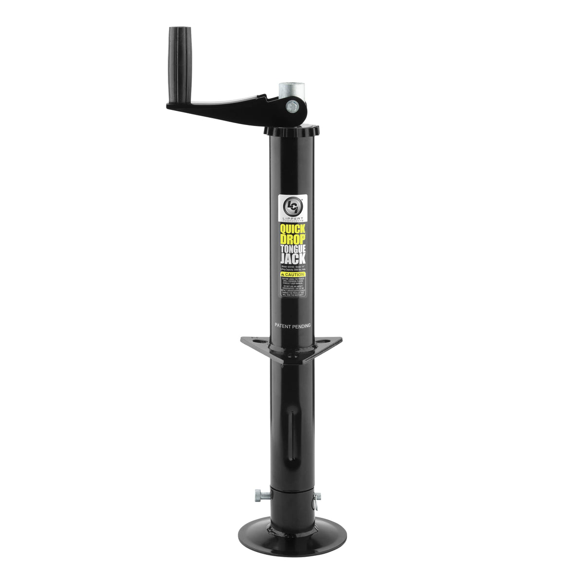 Black Tongue Jack for Trailers P120