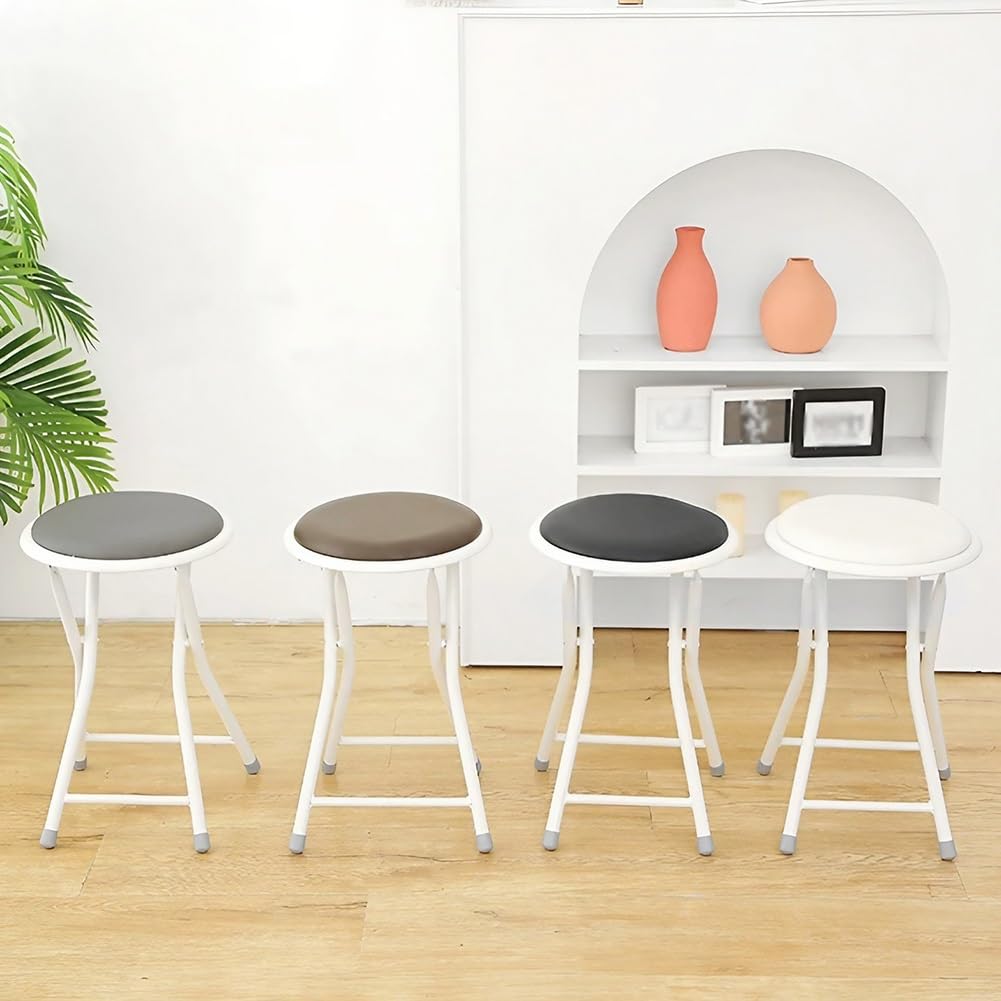 Portable Black Folding Bar Stool 18 Inch U294831