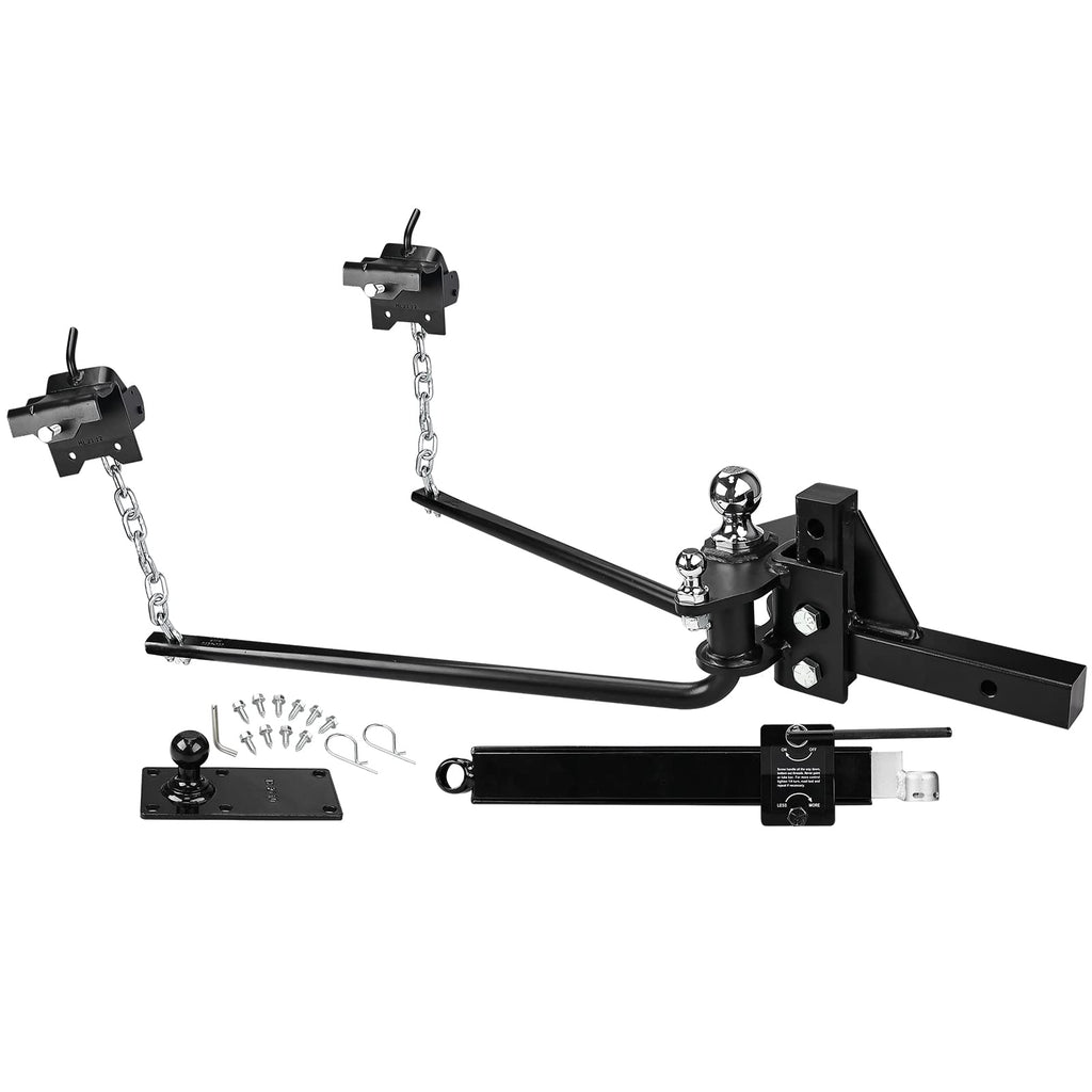 1000lb Weight Distribution Hitch Kit with Sway Control T642849