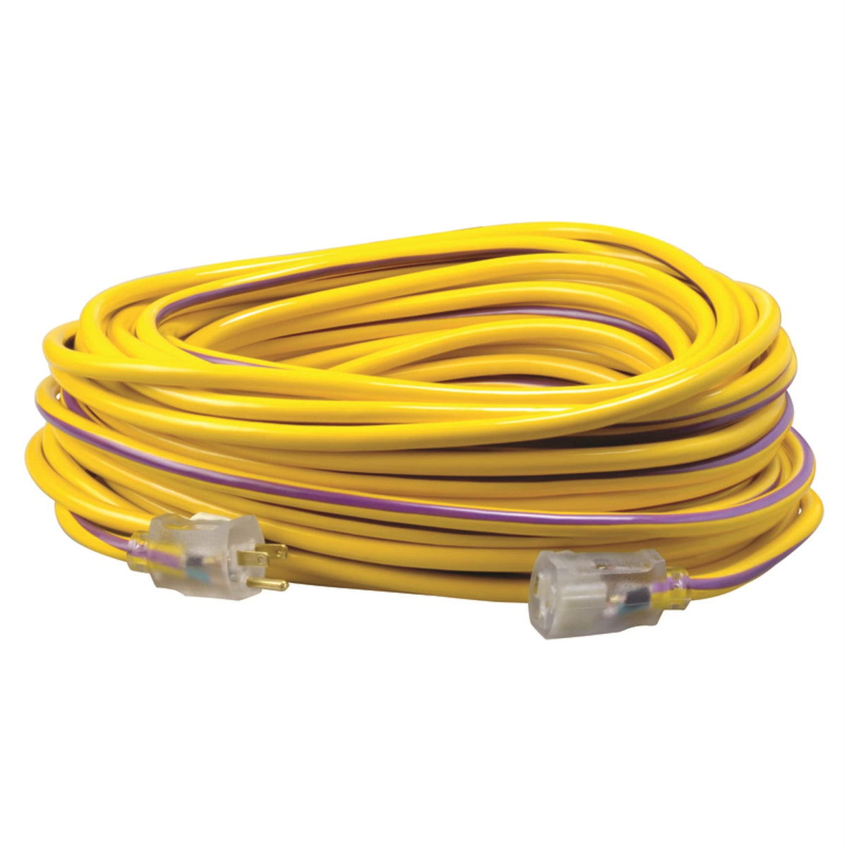 12/3 100-Foot Neon Outdoor Extension Cord B90143