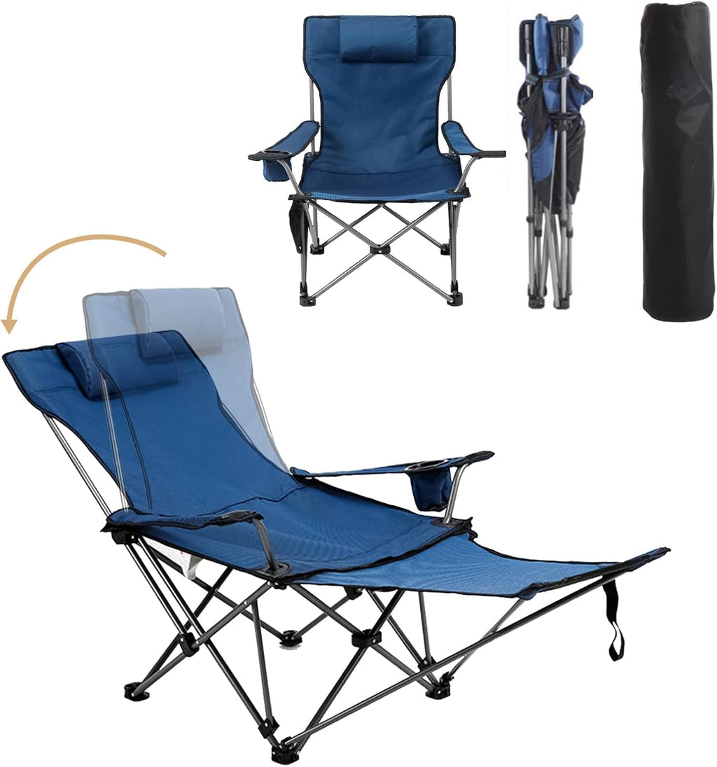 Zero Gravity Reclining Folding Chair with Footrest Cup Holder W266