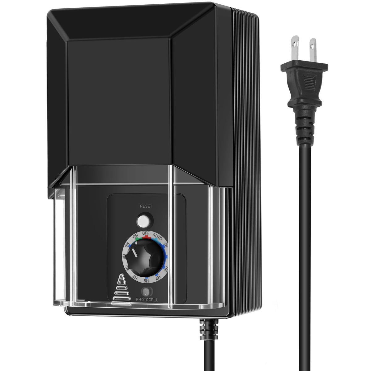 200W Low Voltage Landscape Transformer with Timer & Photocell Sensor P867031