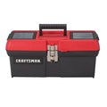 Lockable 16 in. Red Black Tool Box A5313