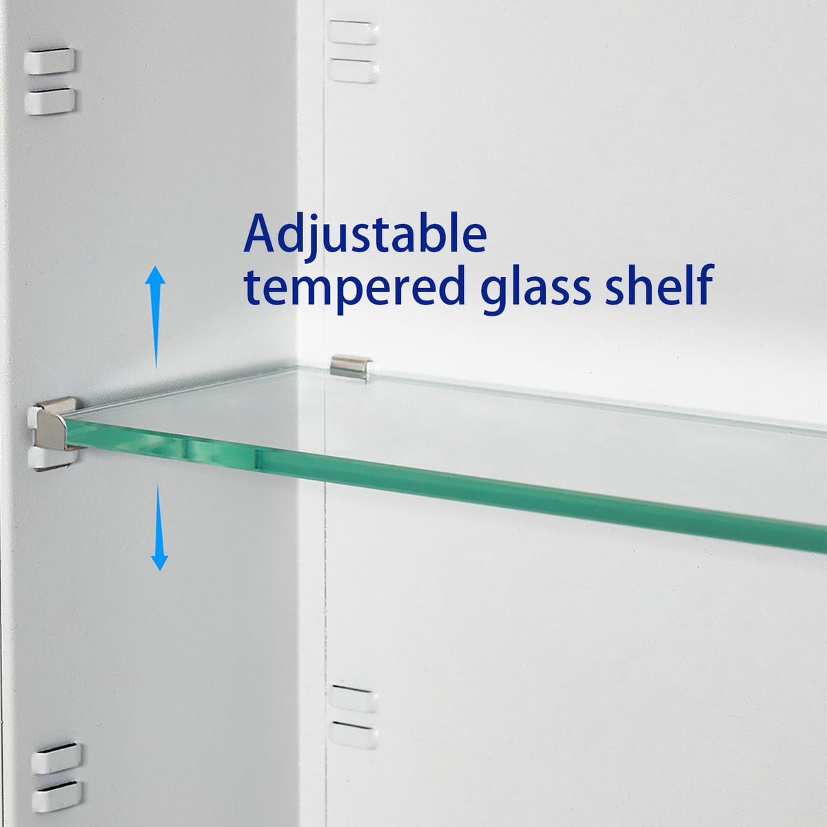 Bathroom Medicine Cabinet with Beveled Edge Mirrored Door 16 x 36 inch O753706