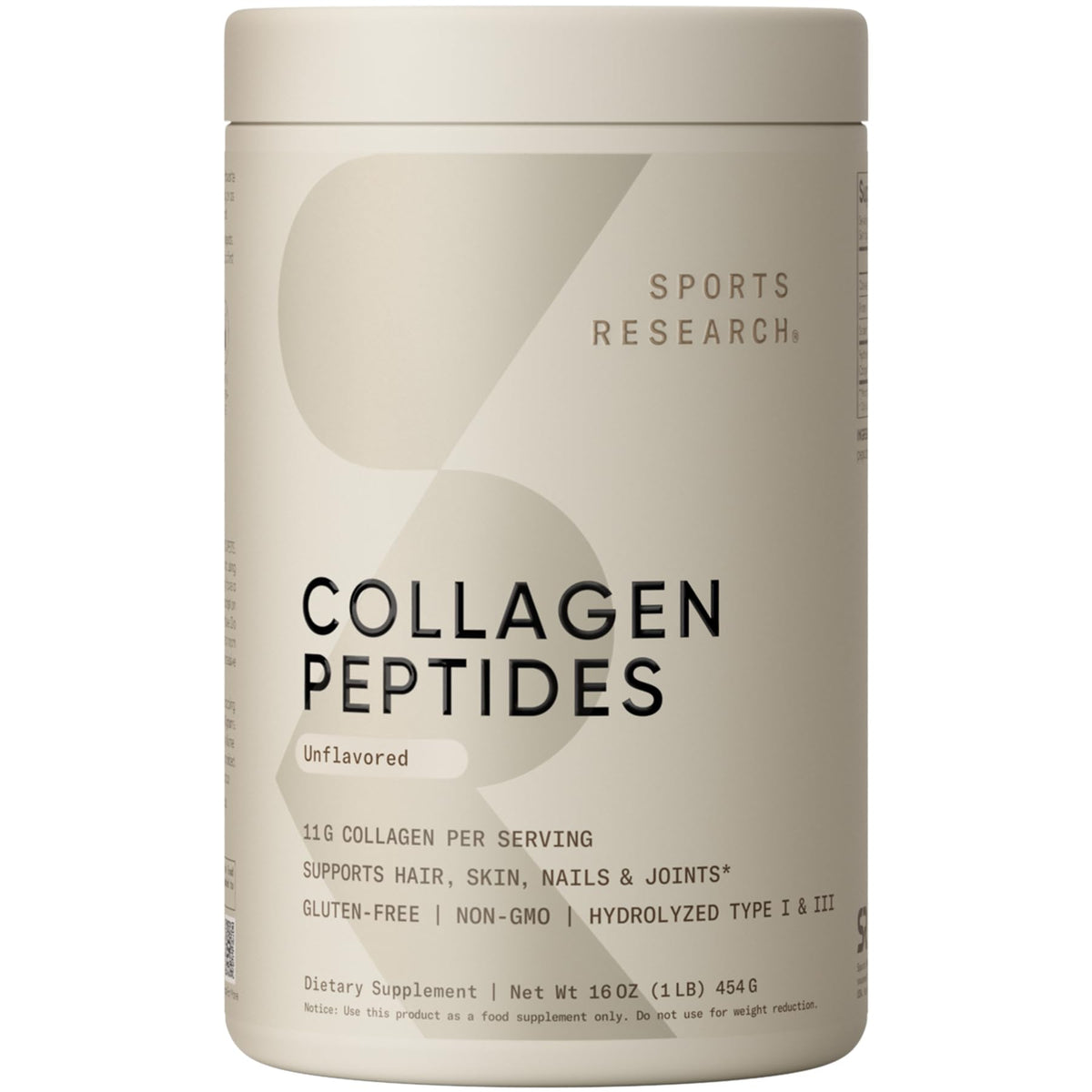 Collagen Peptides Type 1 & 3 Powder Protein Supplement I21818