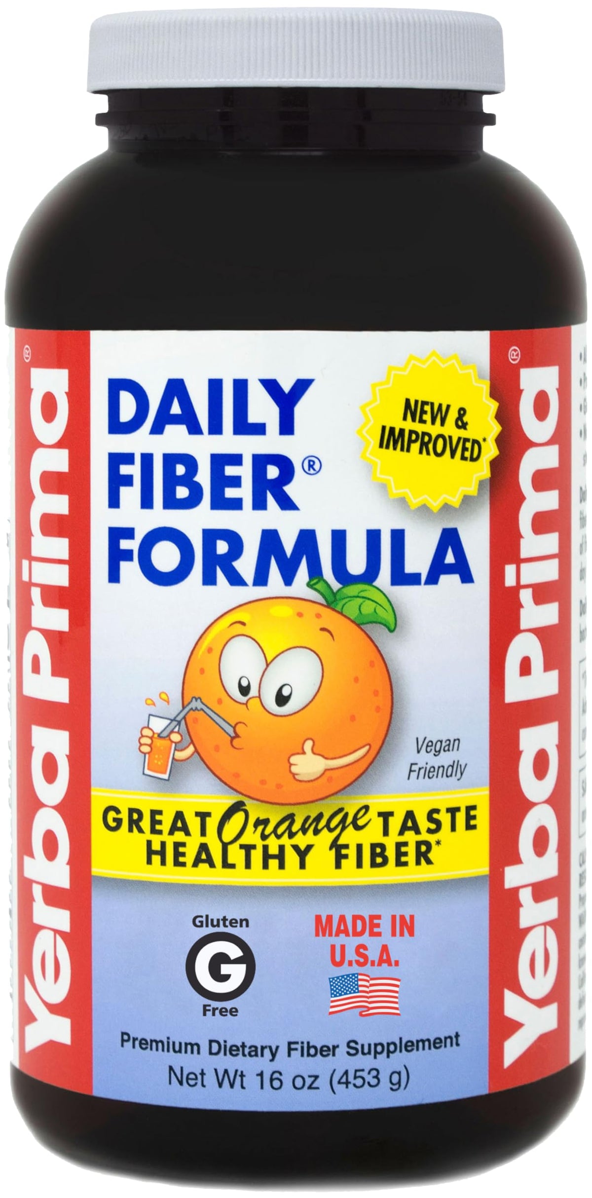 Orange Daily Fiber Formula 1 pound Gluten Free K29107