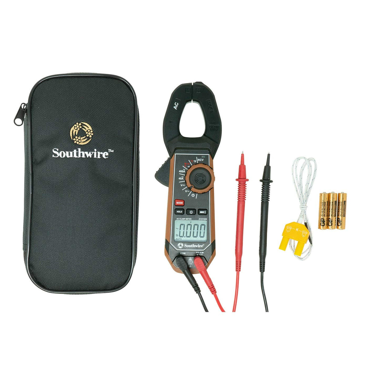 400A AC Clamp Meter with Voltage Tester W116507