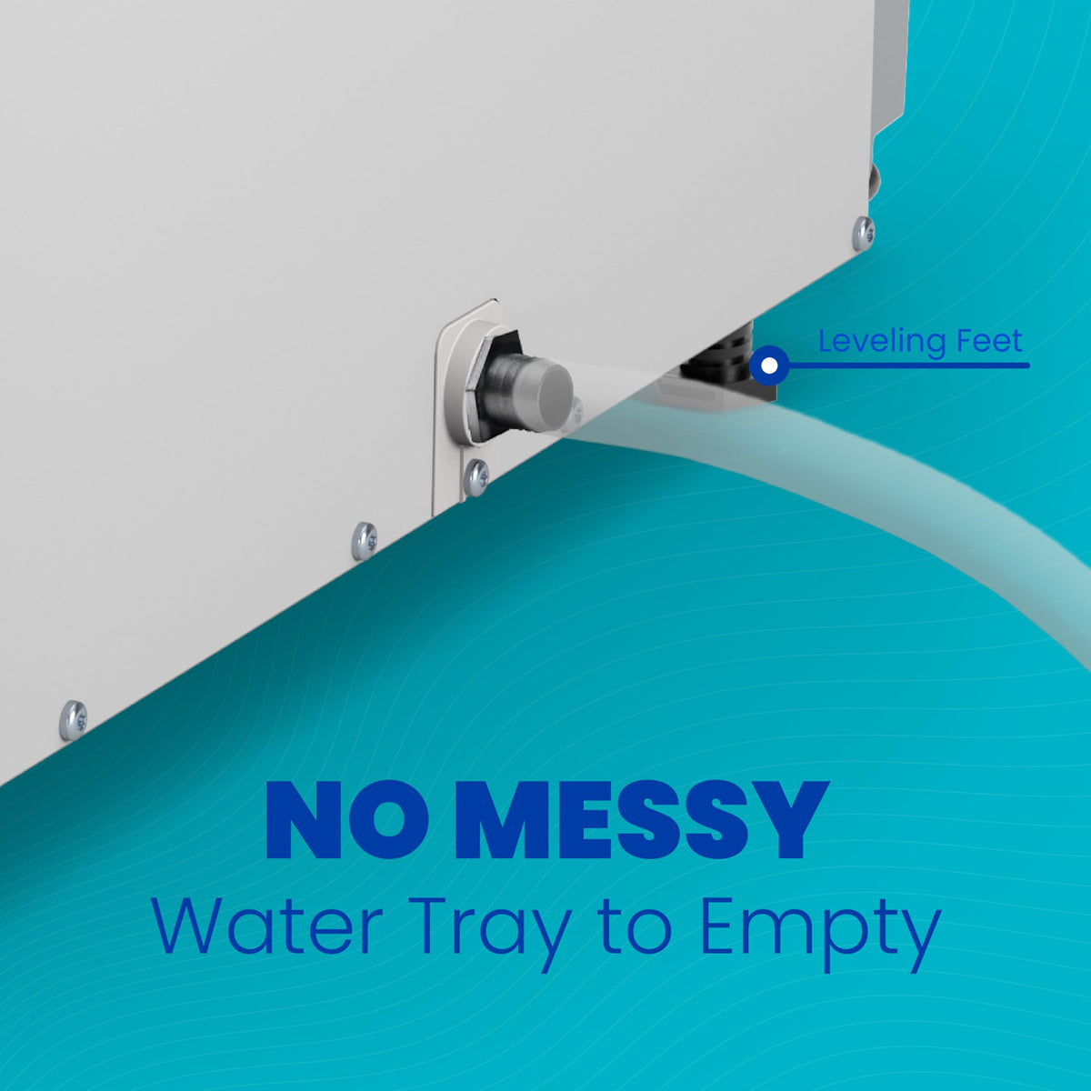 50-Pint Whole-House Dehumidifier with Wi-Fi Thermostat, Drain Hose, Condensate Pump, Bracket, and Hanging Kit L7818