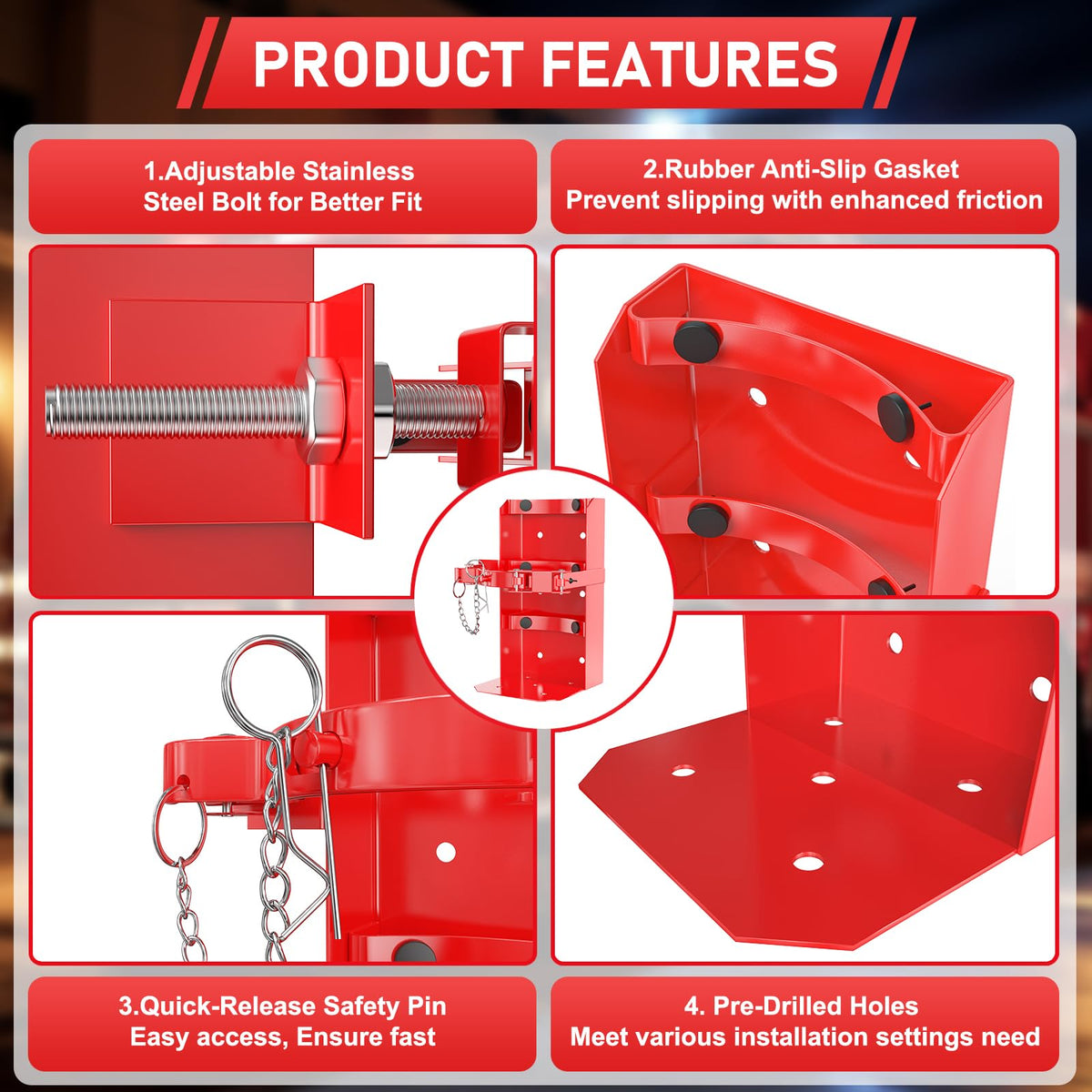 Heavy Duty Fire Extinguisher Mount V94720