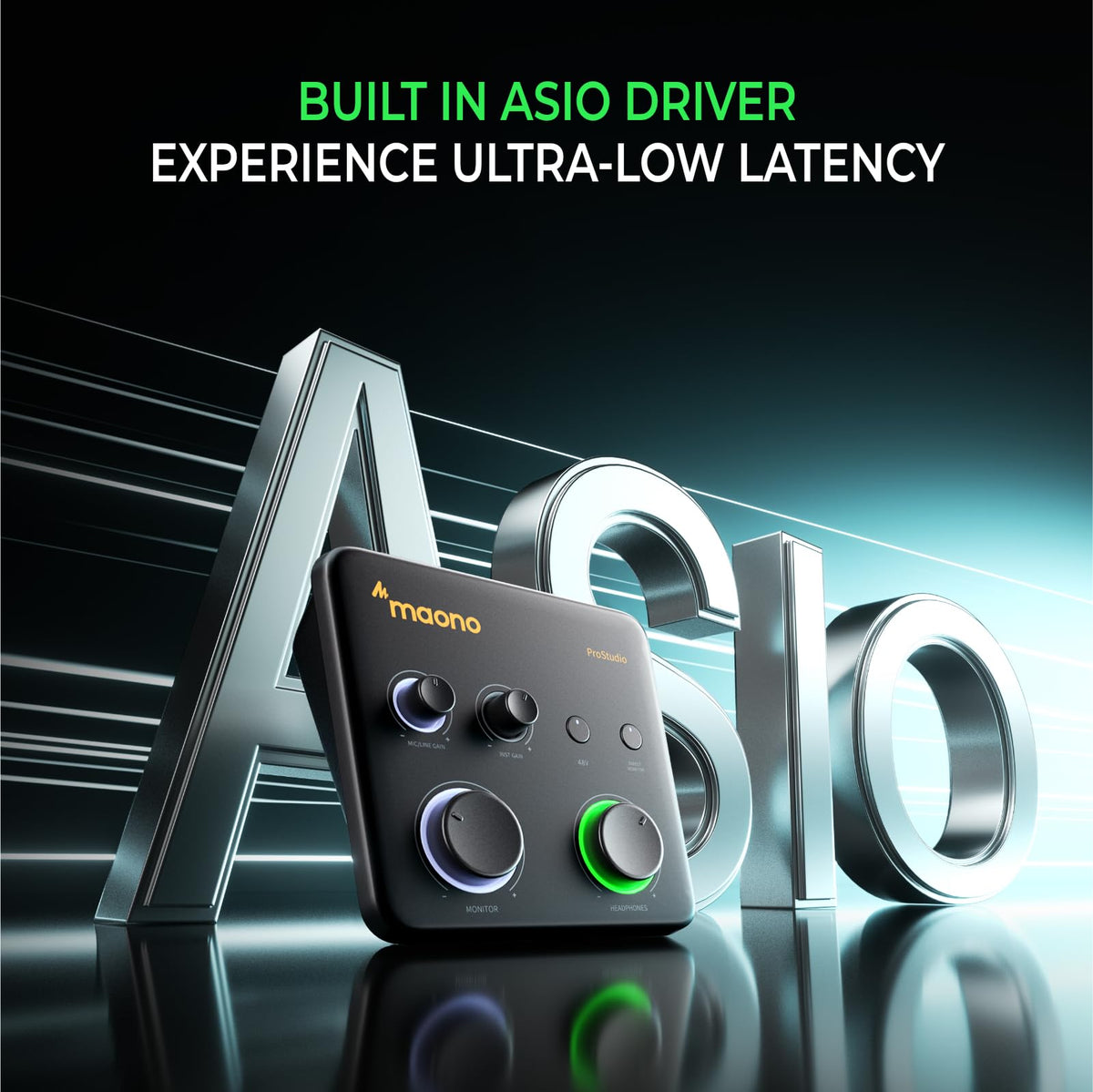 USB Audio Interface for Guitar & Vocals C105