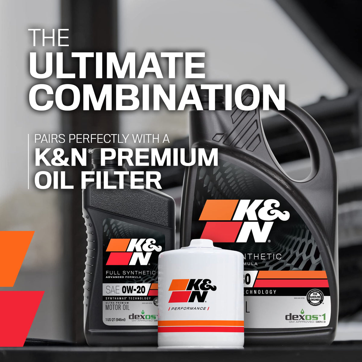 5W-20 Synthetic Engine Oil 5 Quarts G6124