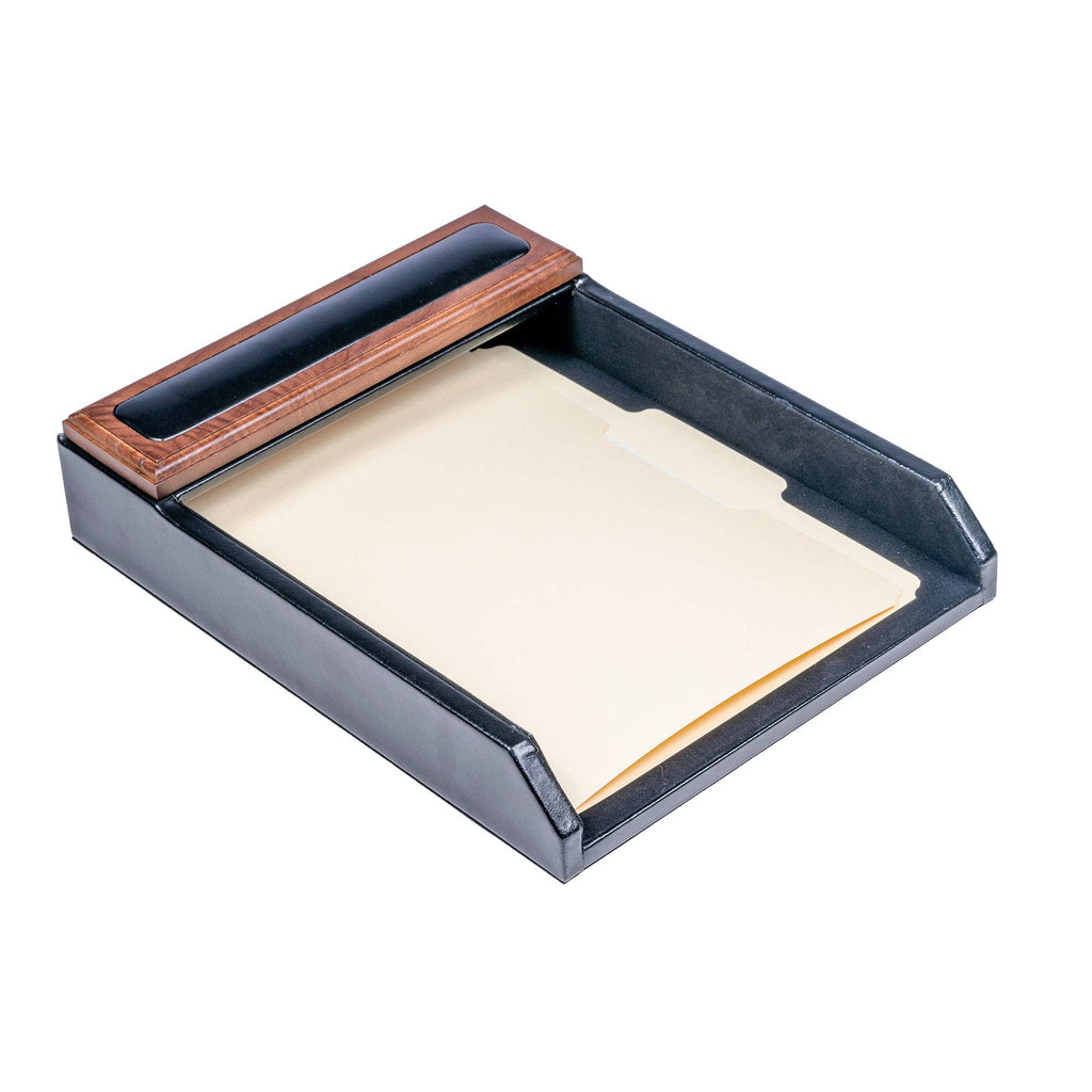 Wood & Leather Desk Set 8 Piece Y63788