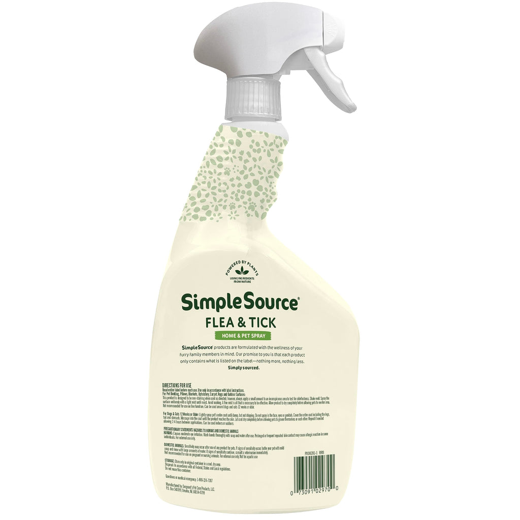 Flea & Tick Home & Pet Spray 32oz Bottle D68470