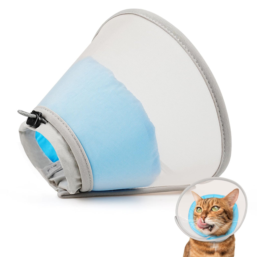 Soft Waterproof Mesh Cat Recovery Cone Collar R9929
