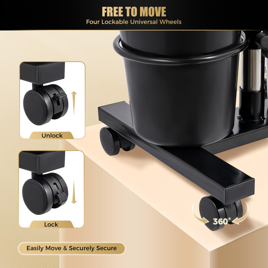 Portable Shampoo Basin with 2 Buckets and Electric Pump I59736