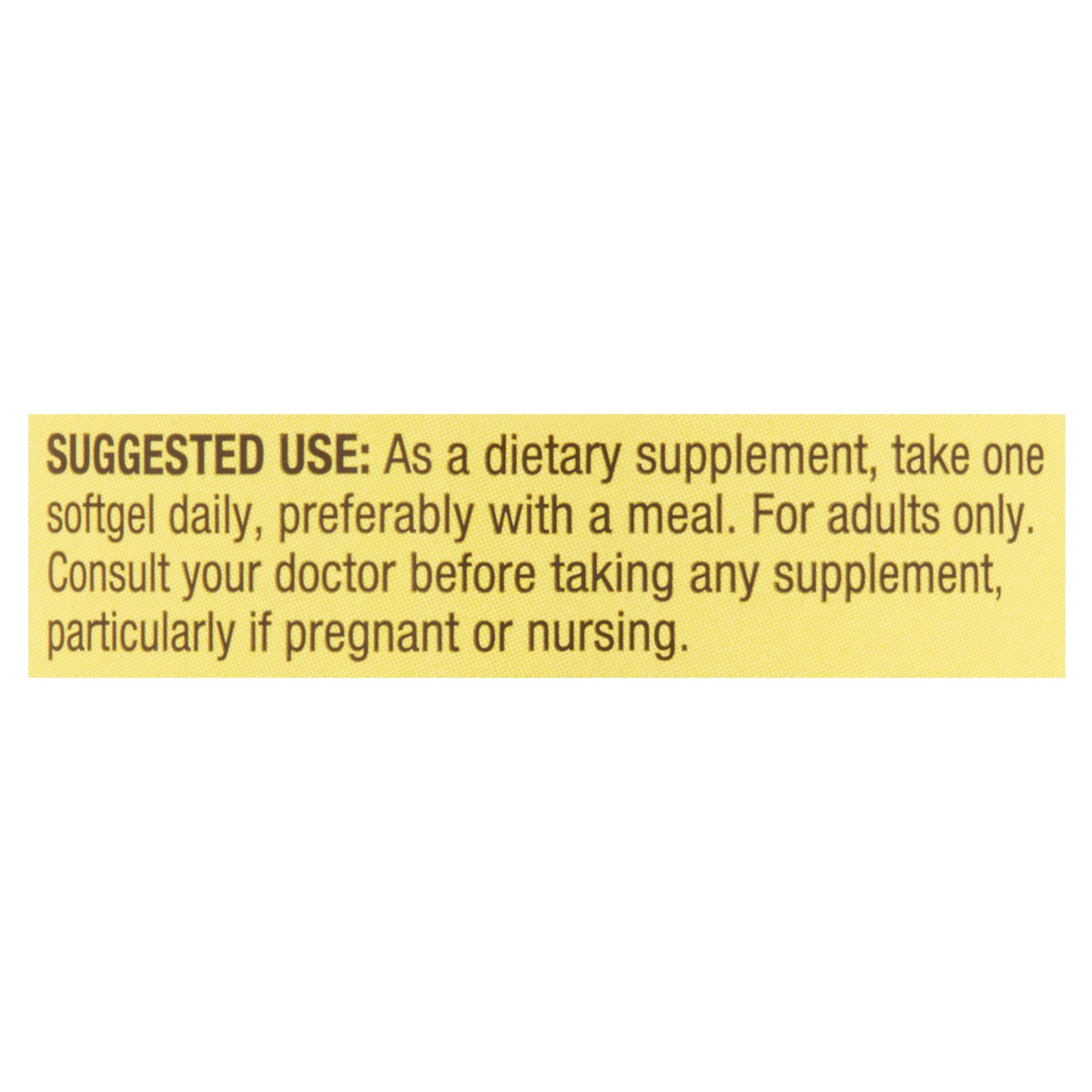 Omega-3 500 mg Fish Oil Dietary Supplements Y908