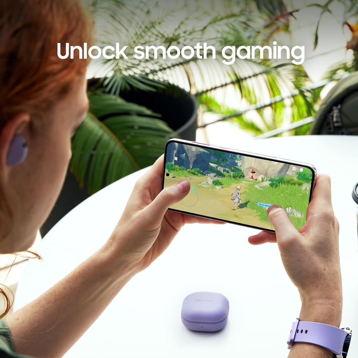 Unlocked Android Smartphone 128GB 8GB RAM 50MP Camera Lavender W750488