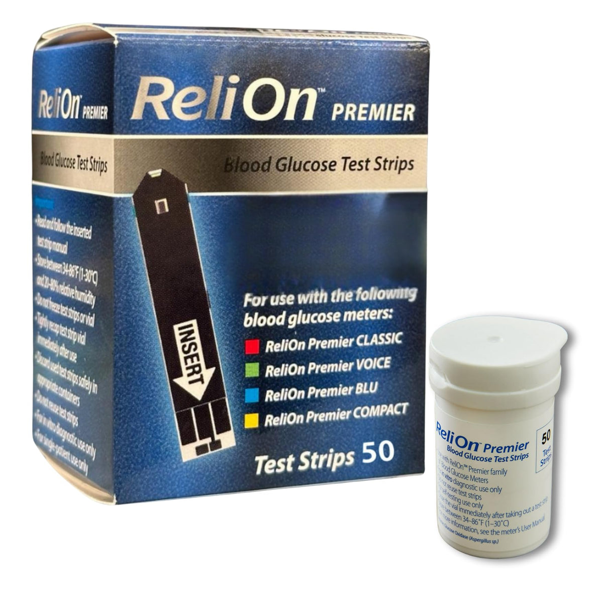 Blood Glucose Test Strips 50ct C75512