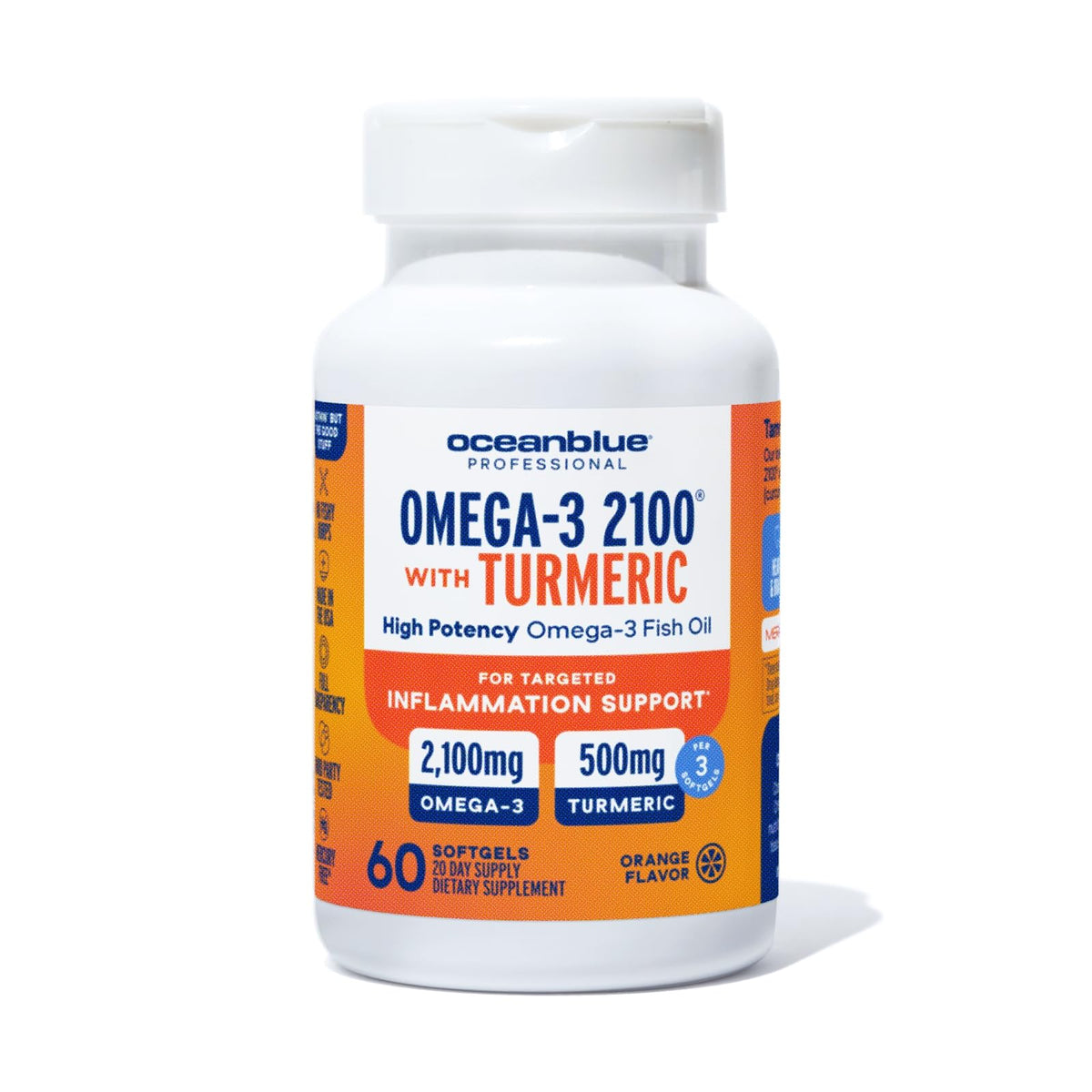 Omega-3 with Turmeric 60 Softgels I4537