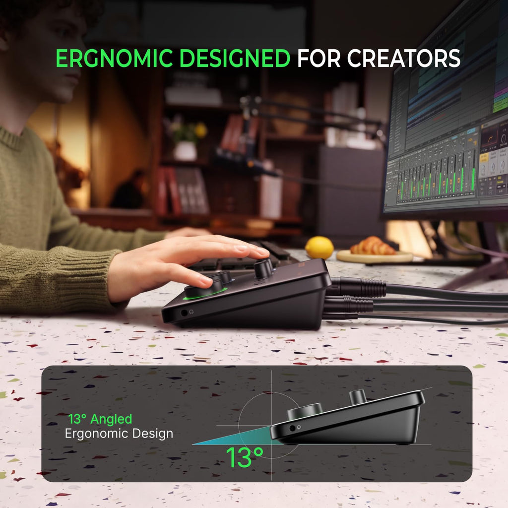 USB Audio Interface for Guitar & Vocals C105