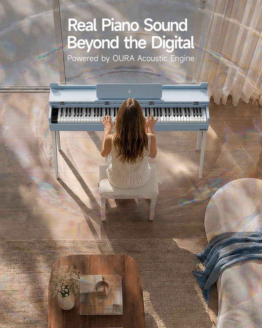 88 Key Weighted Digital Piano with Graded Hammer Action K859