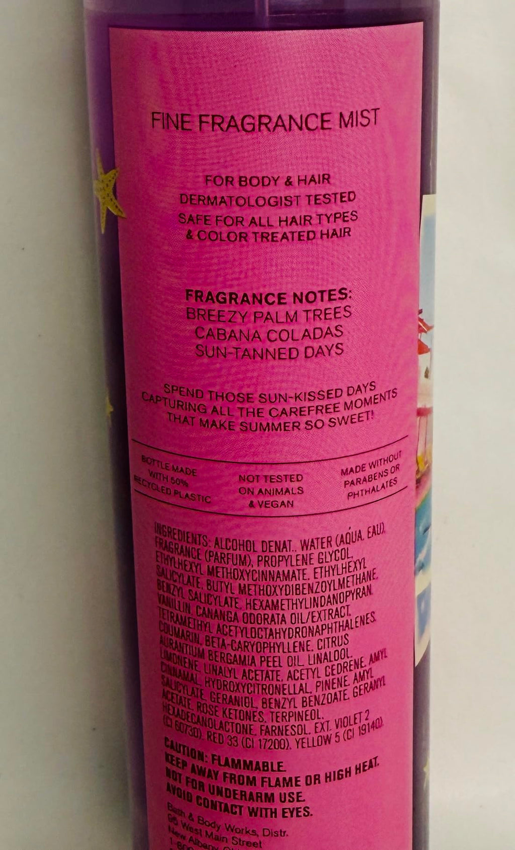 Fine Fragrance Mist I66136