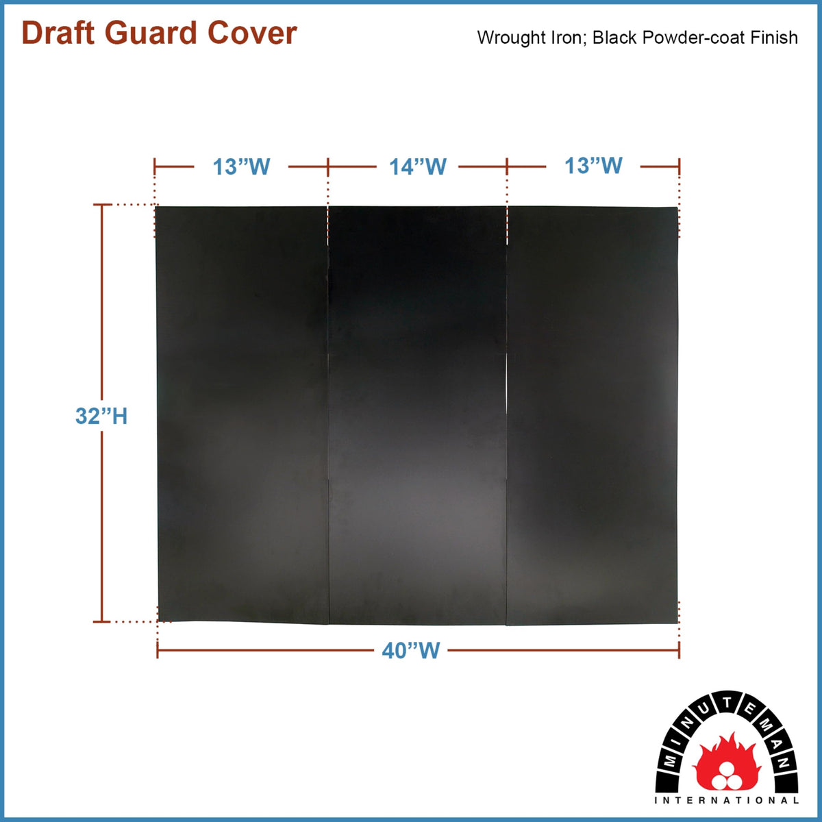Black Draft Guard Cover C753