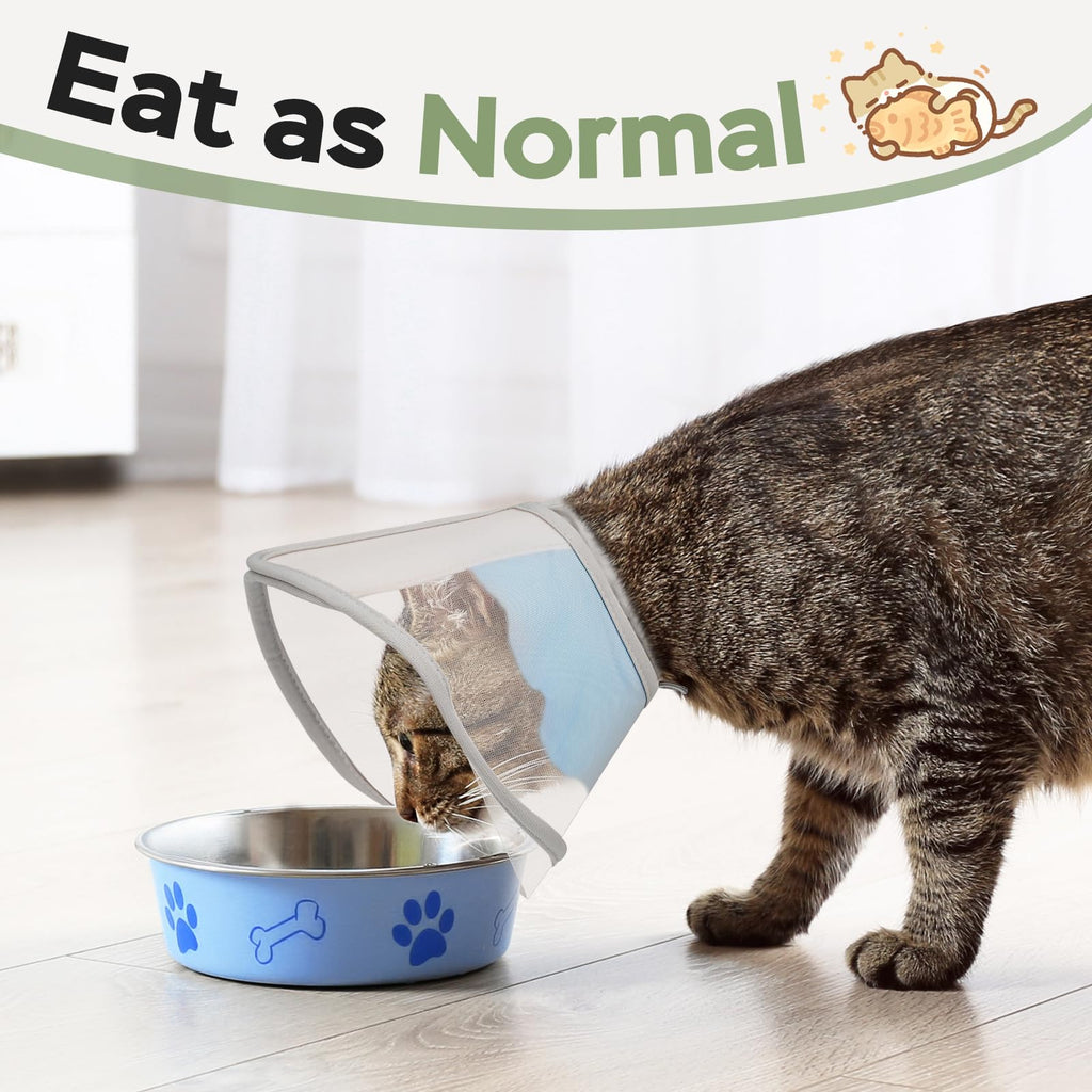 Soft Waterproof Mesh Cat Recovery Cone Collar R9929