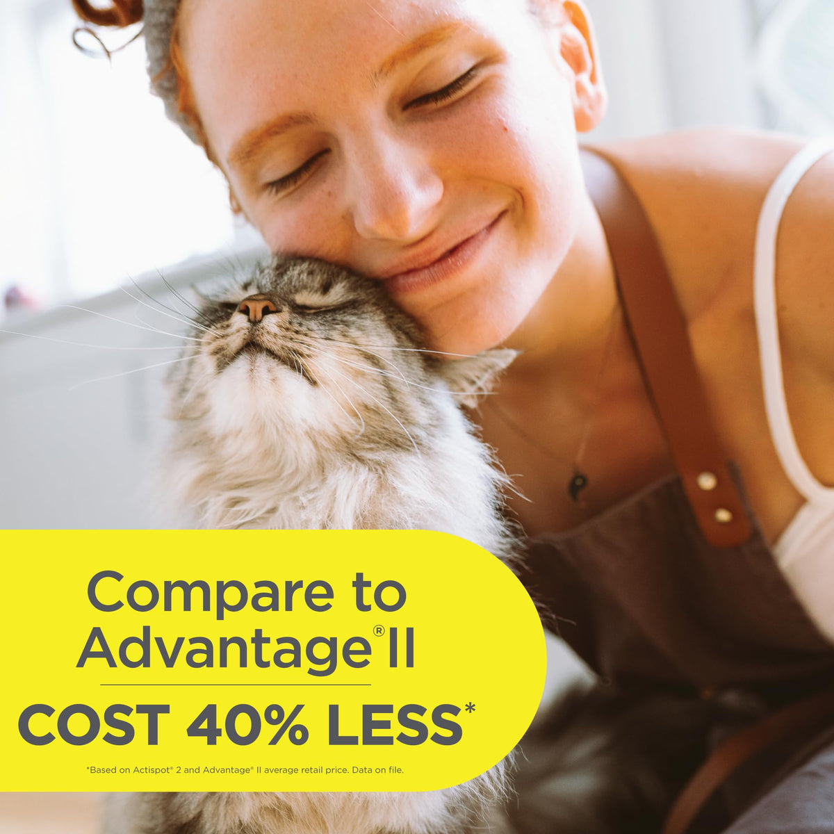 Flea Treatment for Small & Medium Cats 5-9 lbs, 6 Doses U8872