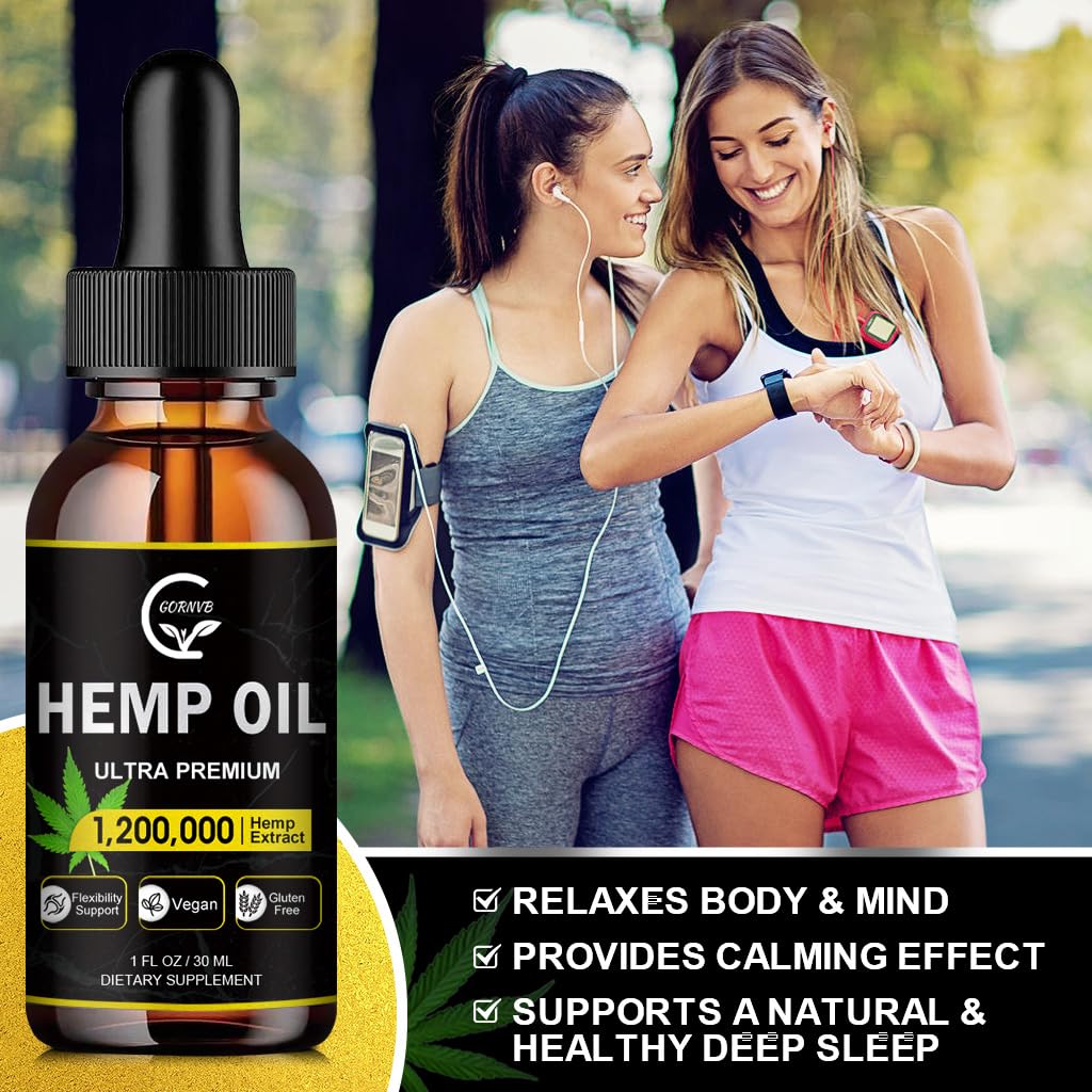 High Potency Hemp Oil 2-Pack C816114