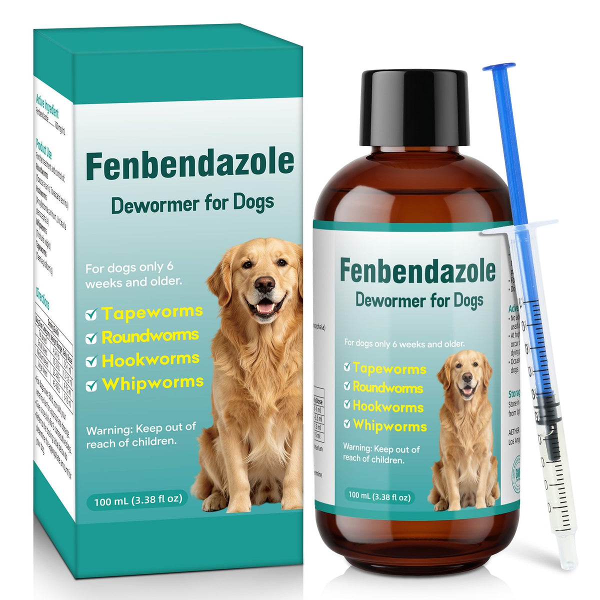 Dog Dewormer Liquid 100ml B852