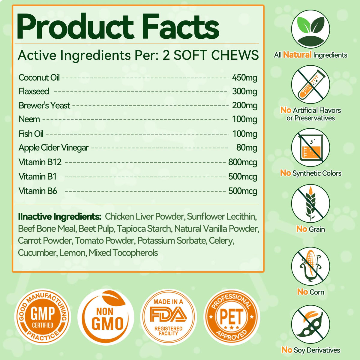 Flea and Tick Prevention for Dogs Chewables 200 Ct D229180