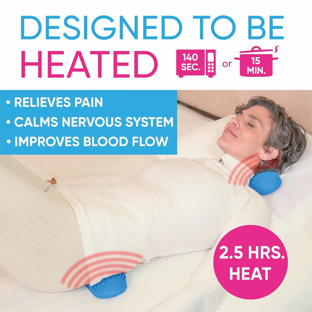 Heatable Full Body Massage Pad with Heat, Pack of 2 W412455