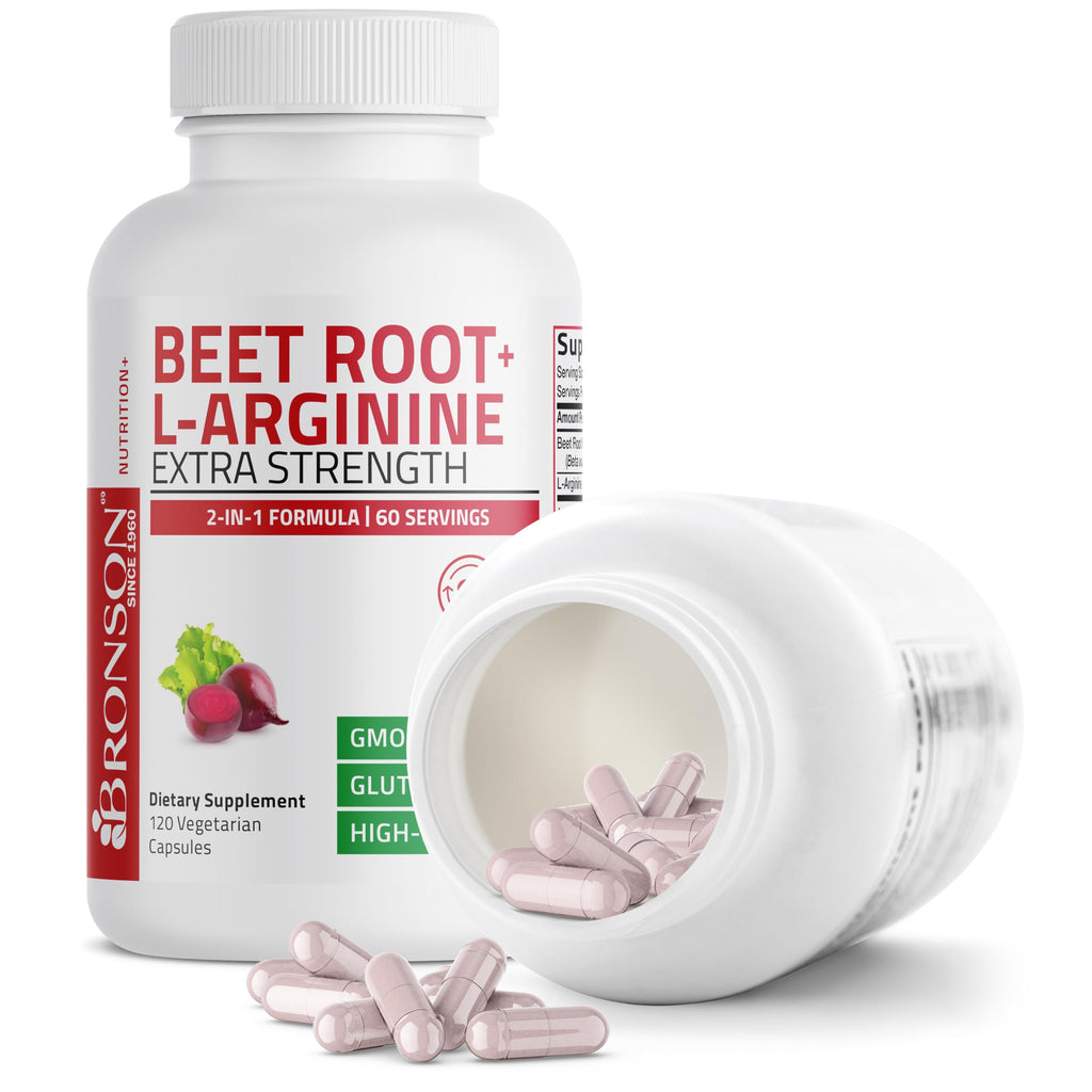 Beet Root L-Arginine 120 Capsules W48310