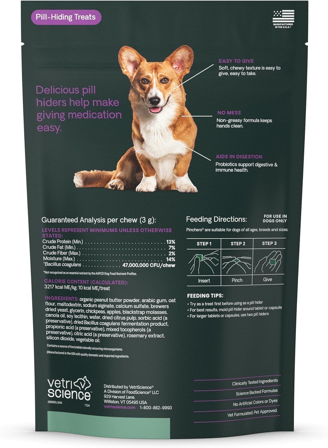 Peanut Butter Dog Pill Hiders 45 Count G291105