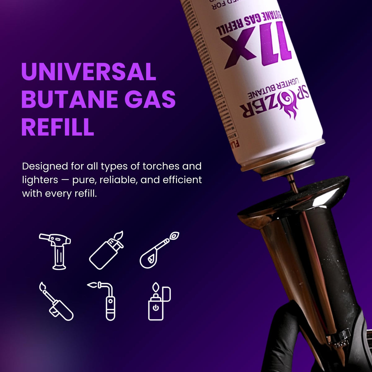 11X Butane Refill 12 Pack D804513