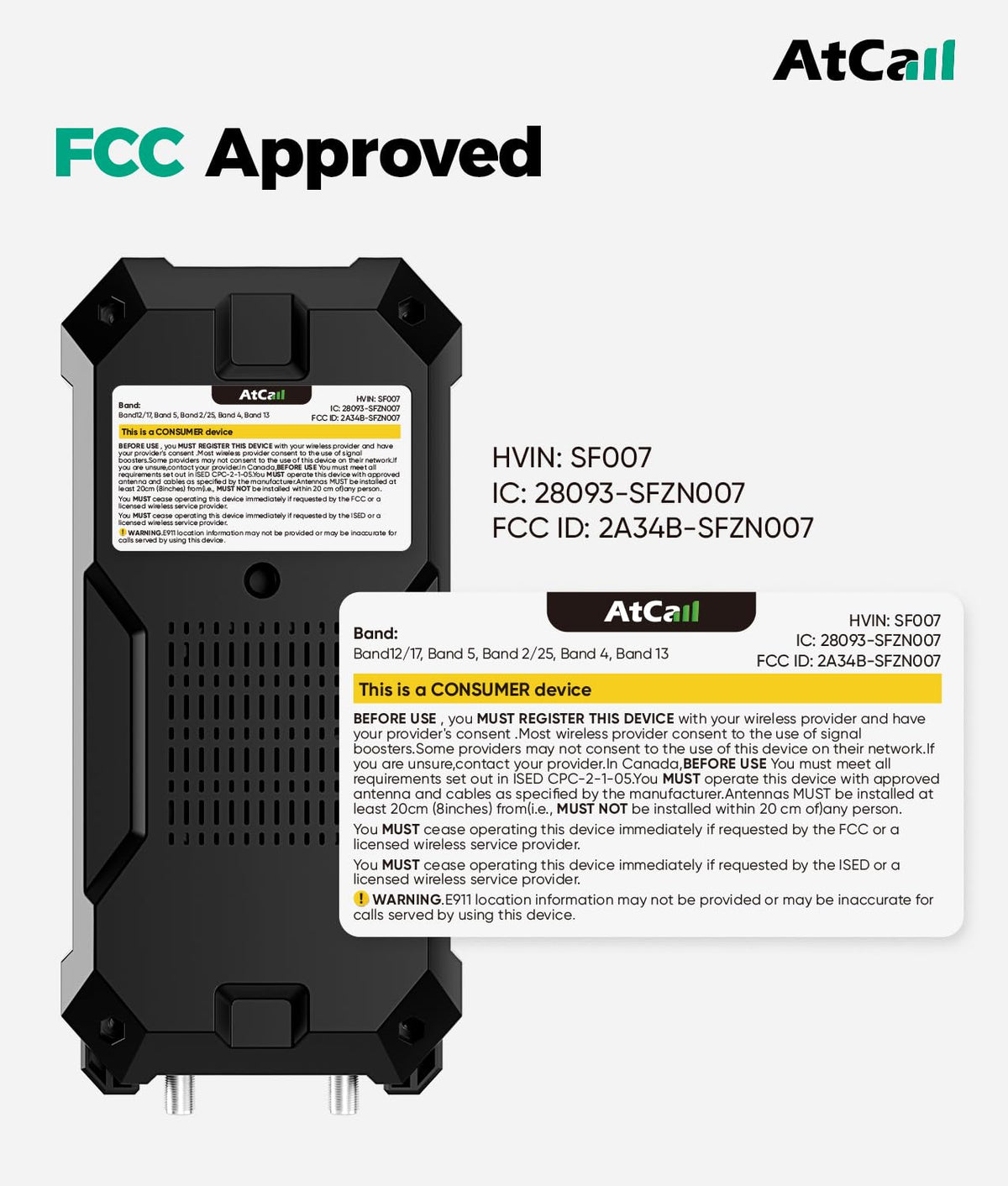 Cell Phone Booster with LCD, 5G 4G LTE N93114