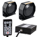 12V 400W 37 Tones Warning Emergency Siren PA System L8708
