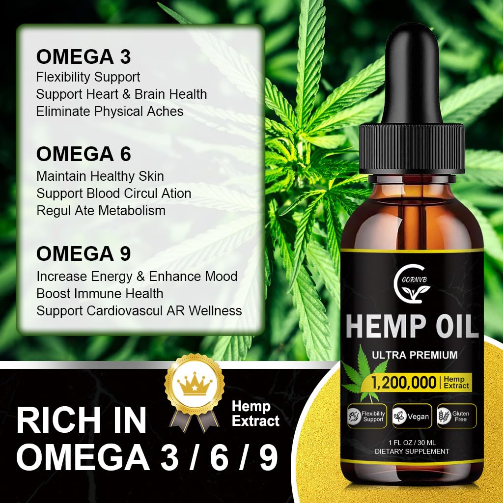 High Potency Hemp Oil 2-Pack C816114